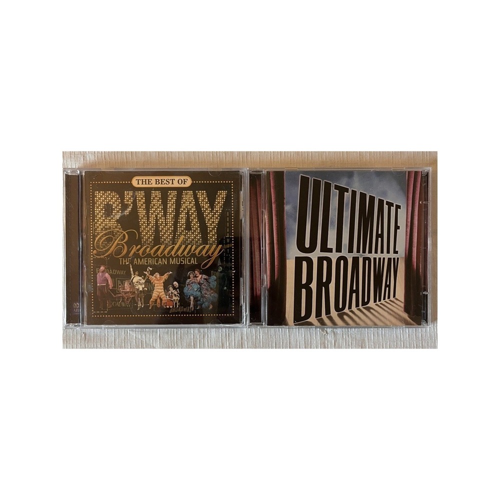 Ultimate Broadway 2-Disc CD Set Arista Records 1998 Various Artists Show Tunes